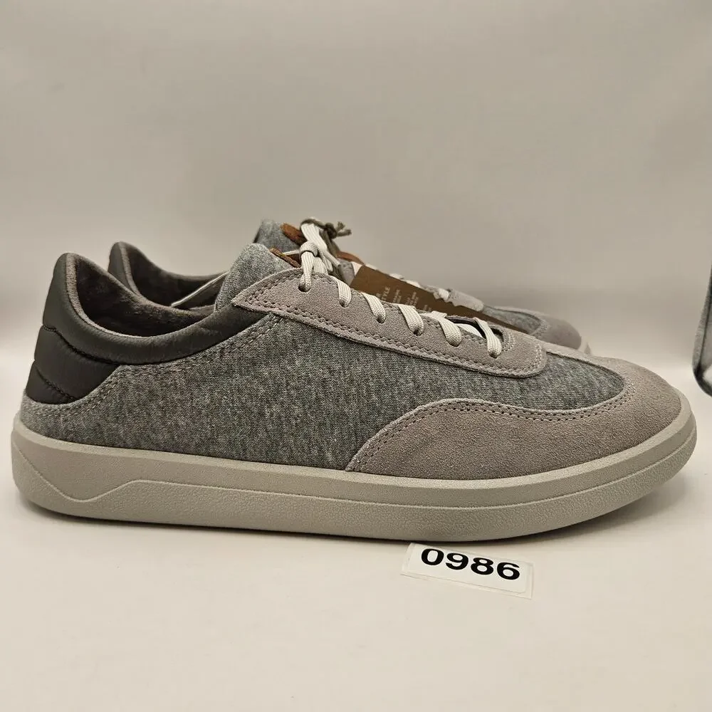 OLUKAI MEN'S 11 PULIKI 10528 POI CHARCOAL MSRP $140 NWOB